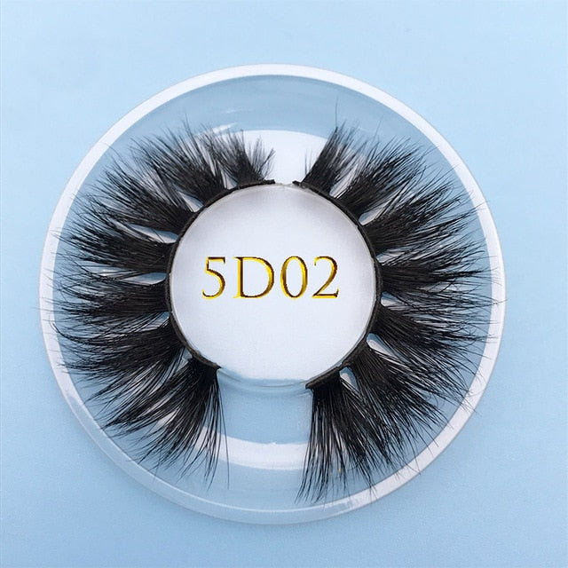 5D88 Custom box 15MM long natural false eyelash