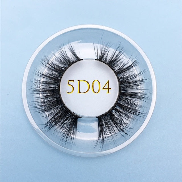 5D88 Custom box 15MM long natural false eyelash