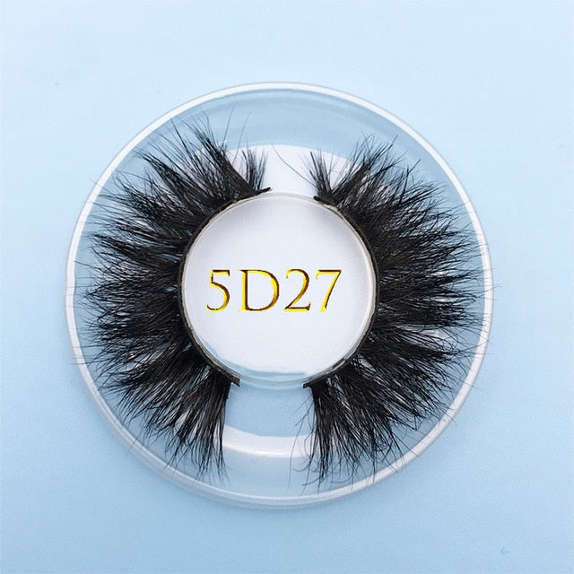 5D88 Custom box 15MM long natural false eyelash