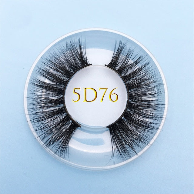 5D88 Custom box 15MM long natural false eyelash