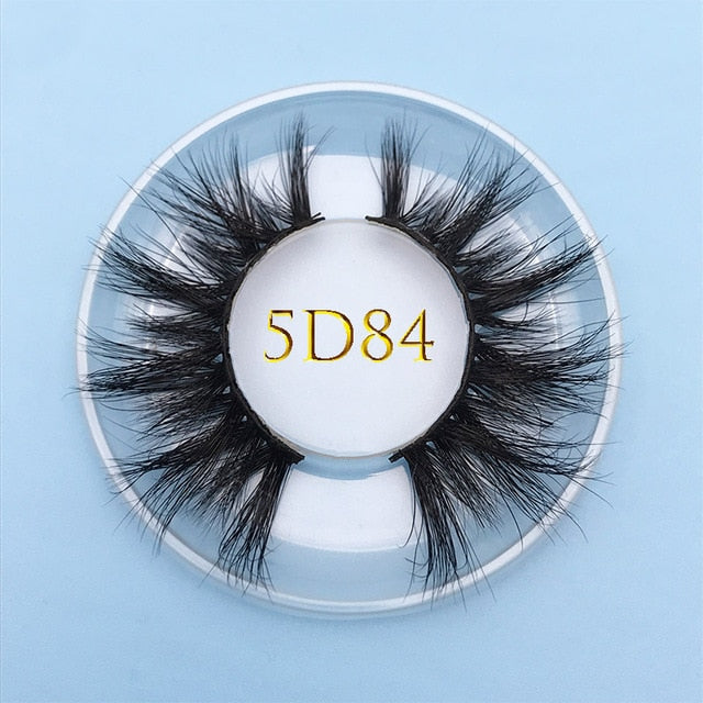 5D88 Custom box 15MM long natural false eyelash