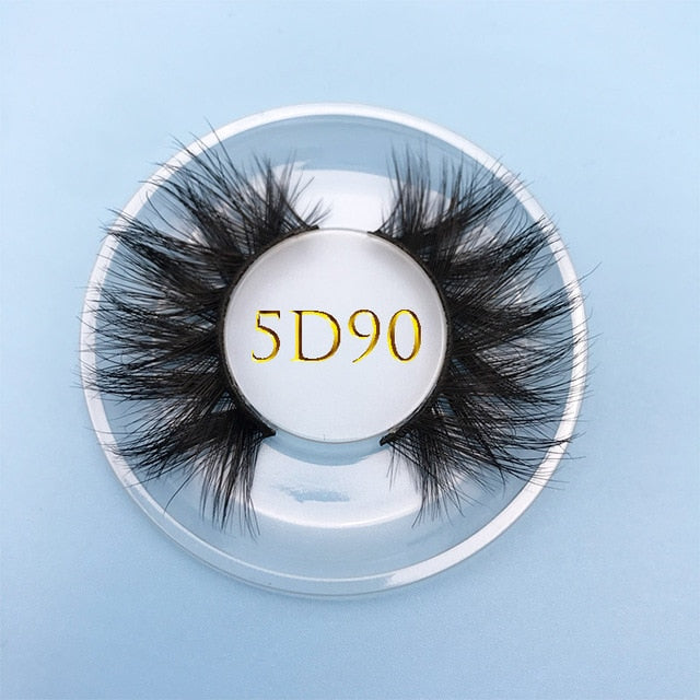 5D88 Custom box 15MM long natural false eyelash