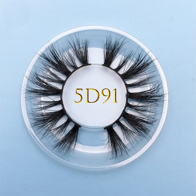 5D88 Custom box 15MM long natural false eyelash