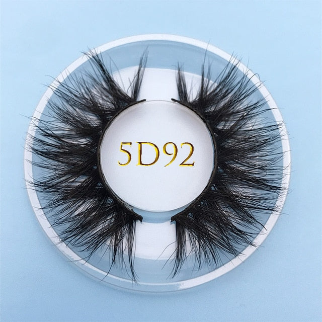 5D88 Custom box 15MM long natural false eyelash