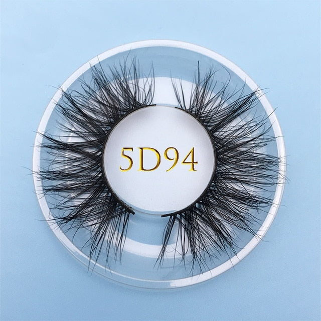 5D88 Custom box 15MM long natural false eyelash