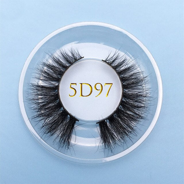 5D88 Custom box 15MM long natural false eyelash