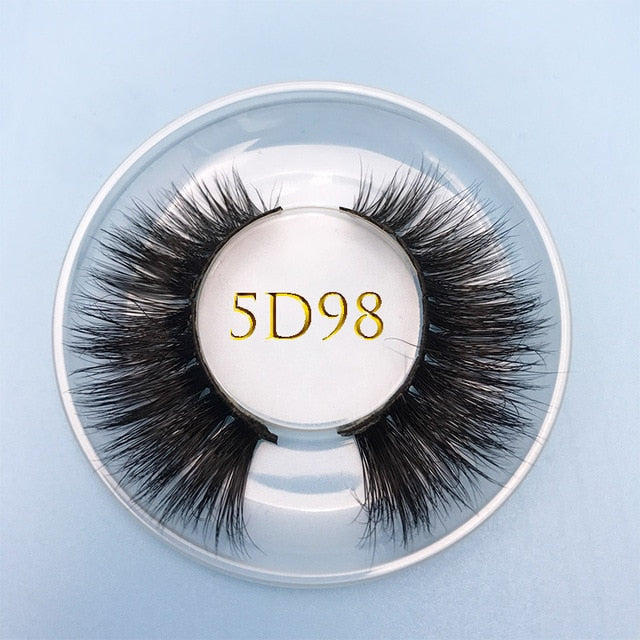 5D88 Custom box 15MM long natural false eyelash