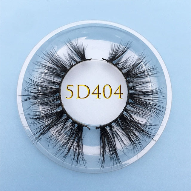 5D88 Custom box 15MM long natural false eyelash