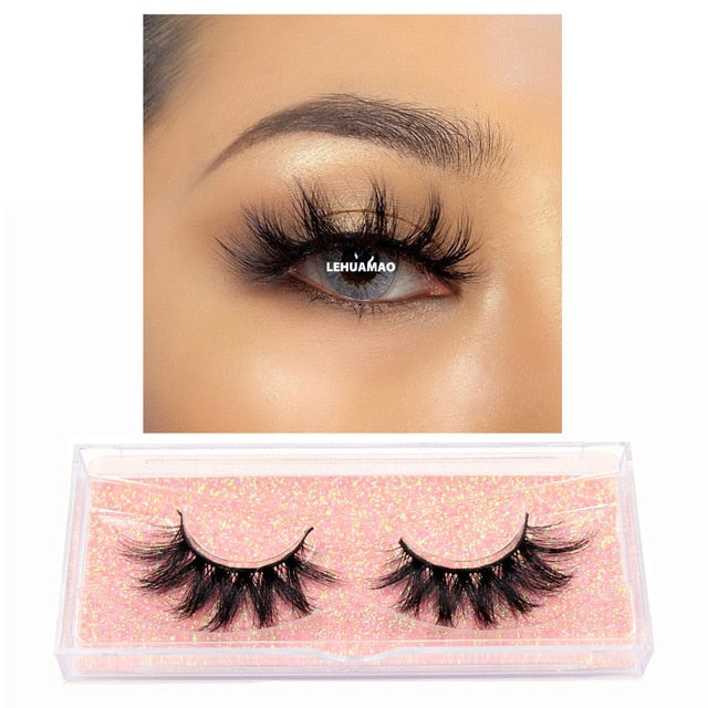 Makeup Lashes Eyelash Extensions 100% Cruelty Free Soft Full Wispy Reusable Lashes