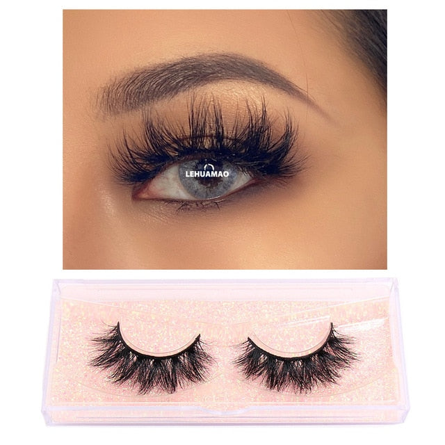 Makeup Lashes Eyelash Extensions 100% Cruelty Free Soft Full Wispy Reusable Lashes