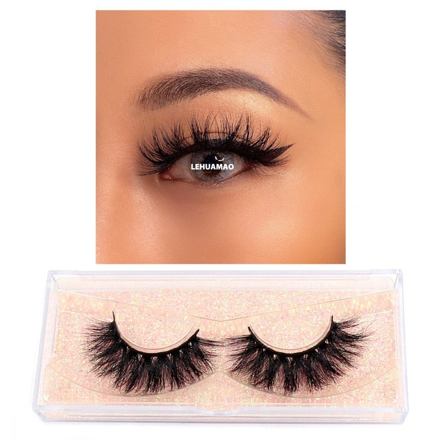 Makeup Lashes Eyelash Extensions 100% Cruelty Free Soft Full Wispy Reusable Lashes