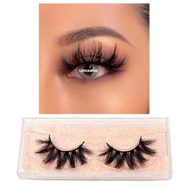 Makeup Lashes Eyelash Extensions 100% Cruelty Free Soft Full Wispy Reusable Lashes