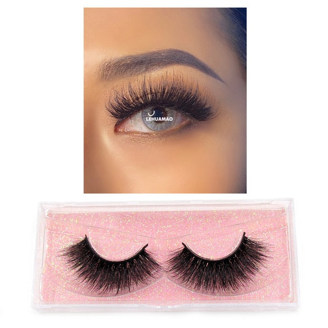 Makeup Lashes Eyelash Extensions 100% Cruelty Free Soft Full Wispy Reusable Lashes