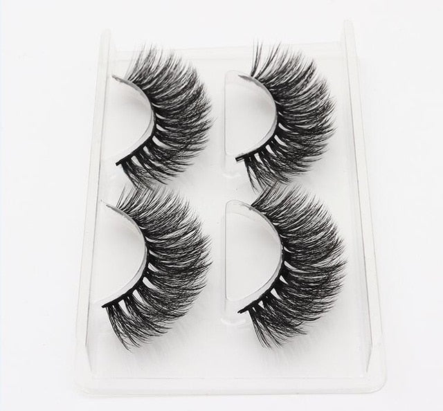 NEW 2-20 pairs 8-25mm Fake Eyelashes