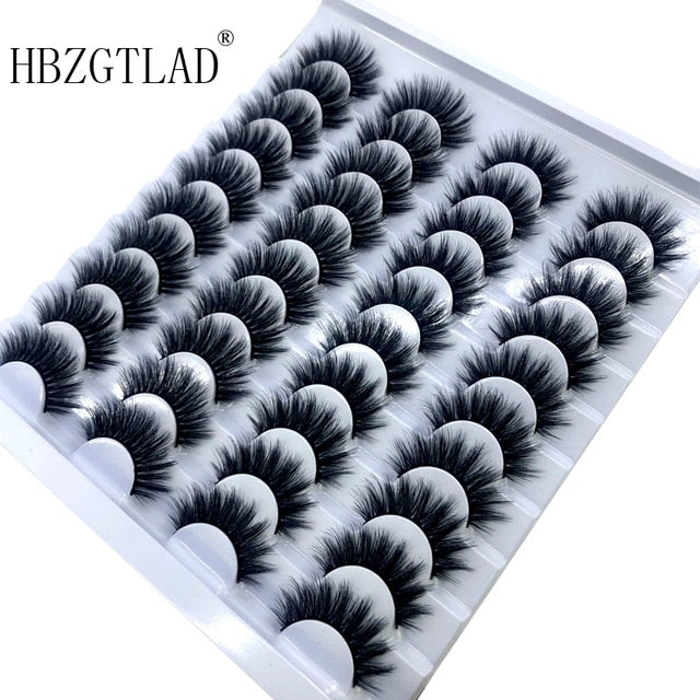 NEW 2-20 pairs 8-25mm Fake Eyelashes