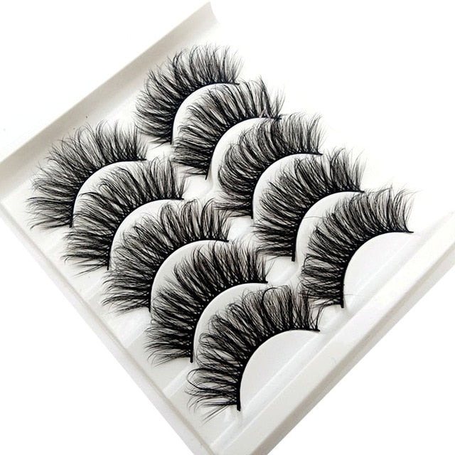 NEW 2-20 pairs 8-25mm Fake Eyelashes