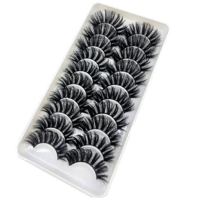 NEW 2-20 pairs 8-25mm Fake Eyelashes