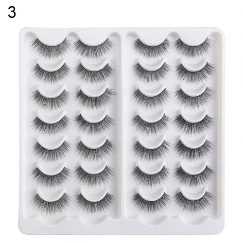 14 Pairs Faux Sable Eyelashes