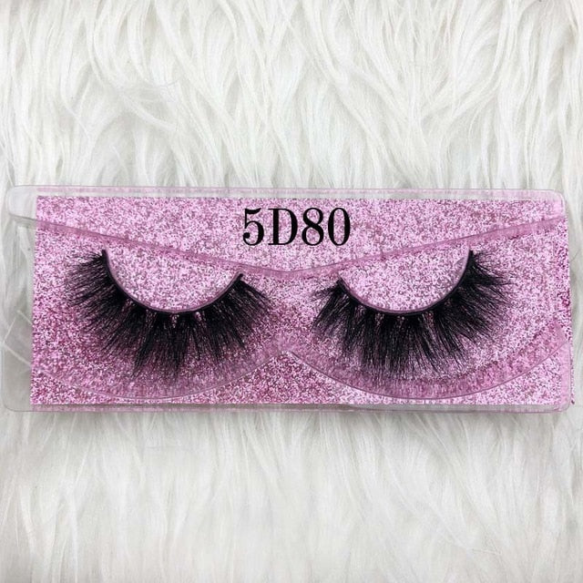 5D Long Lasting Soft Full Lashes Eyelash Extension Natural Lashes