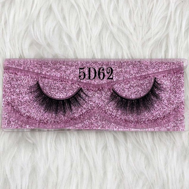 5D Long Lasting Soft Full Lashes Eyelash Extension Natural Lashes