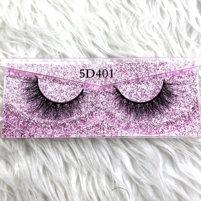 5D Long Lasting Soft Full Lashes Eyelash Extension Natural Lashes